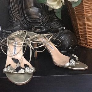 Manolo blahnik delicate 3” heel